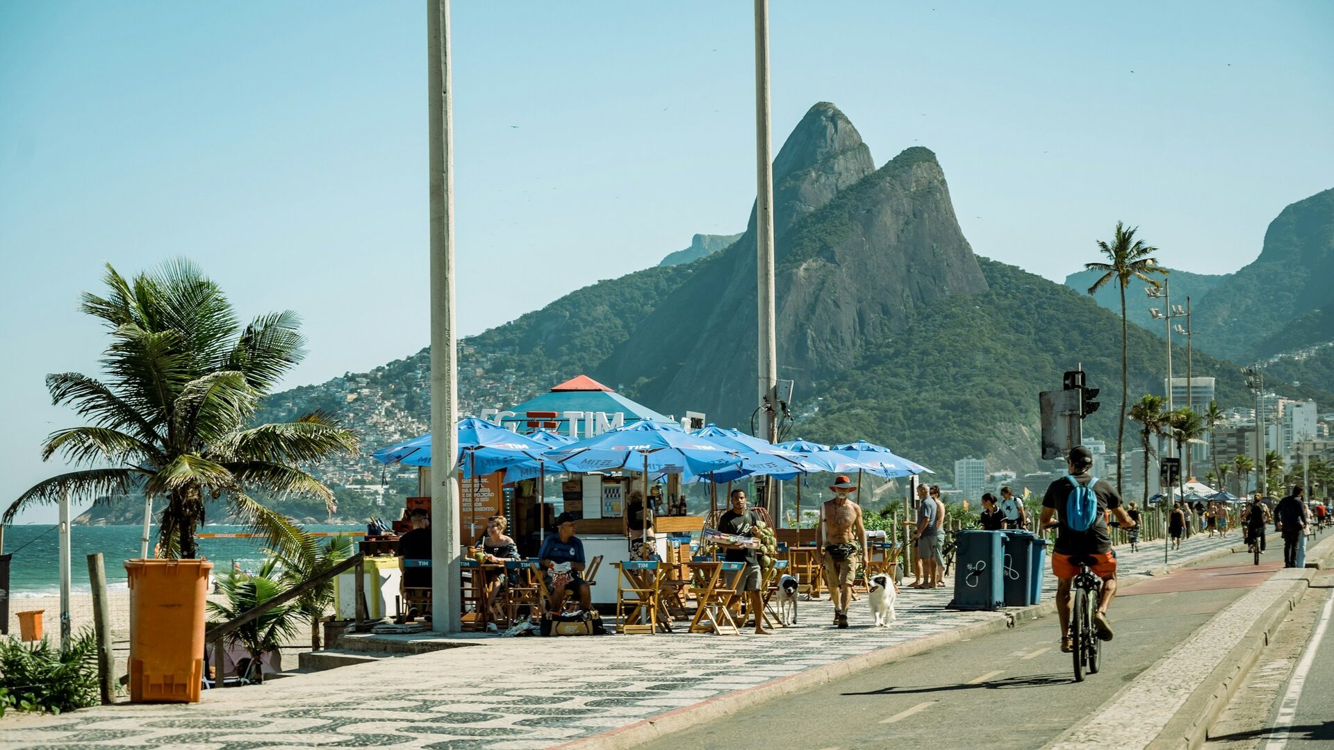 A safe neighbourhood for touring teams in Brazil.
