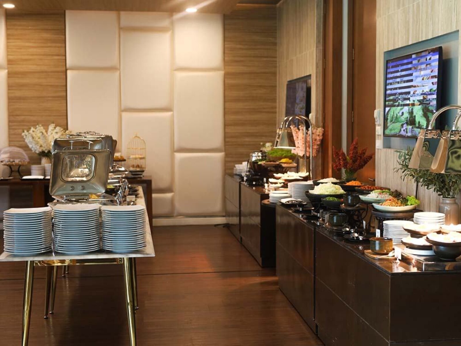 The residential facility and on-site hotel at our elite partner camp in Asia
