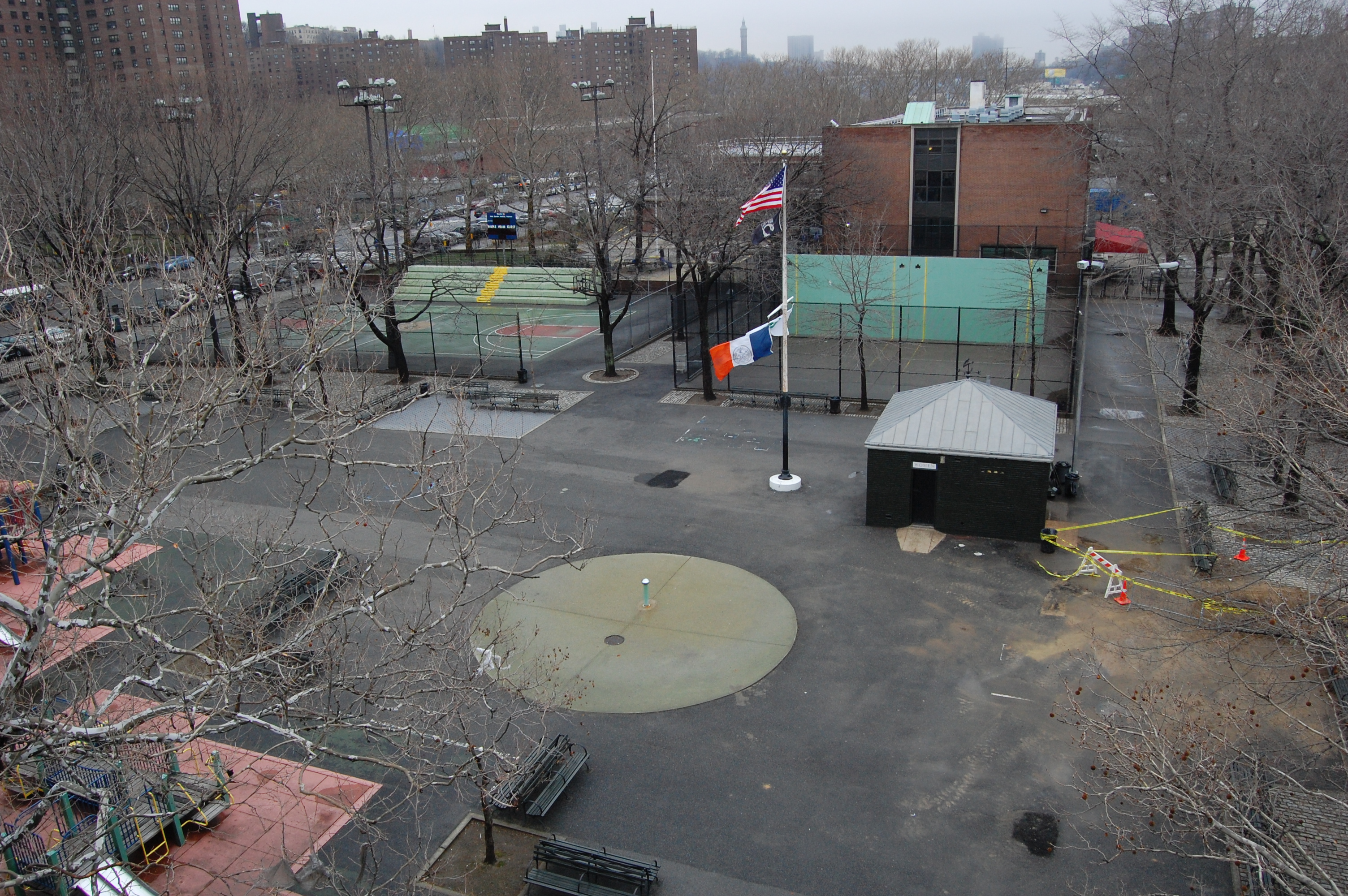 Iconic New York street & playground courts — potential venue visit on your United States sports tour